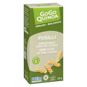 ORGANIC BROWN RICE AND CAULIFLOWER FUSILLI