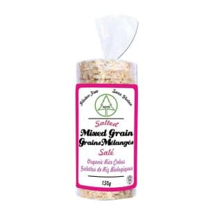 ORGANIC MIXED GRAIN UNSALTED RICE CAKES