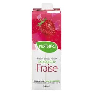ORGANIC STRAWBERRIES SOY DRINK