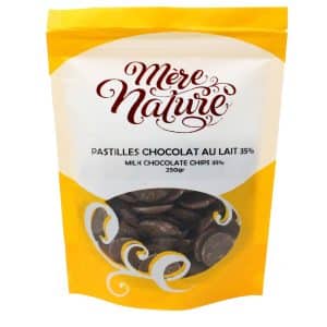 MILK CHOCOLATE CHIPS 35%