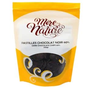 DARK CHOCOLATE CHIPS 60%