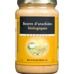 ORGANIC CRUNCHY PEANUT BUTTER