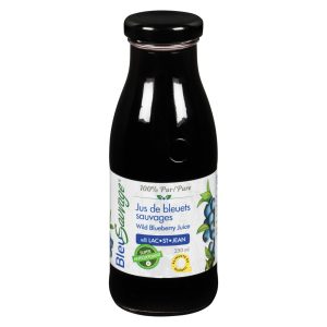 100% PURE WILD BLUEBERRIES JUICE