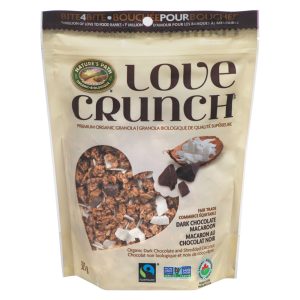 ORGANIC GRANOLA LOVE CRUNCH MACARON DARK CHOCOLATE