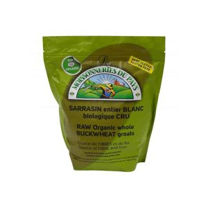 ORGANIC WHOLE WHITE BUCKWHEAT