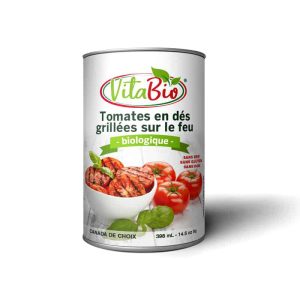 ORGANIC FIRE-GRILLED DICED TOMATOES